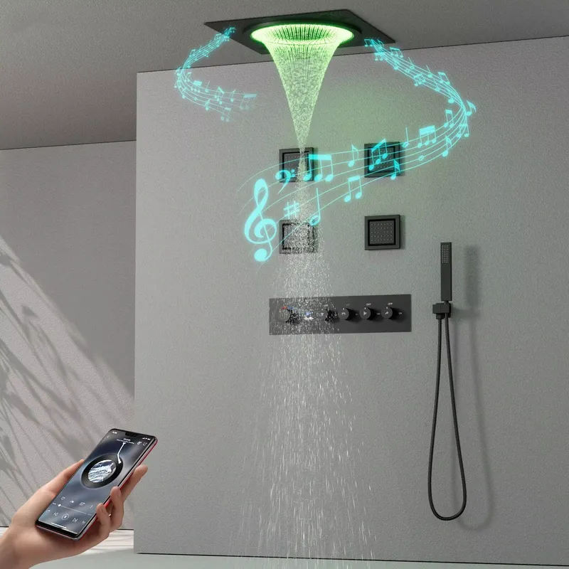 Smart LED Shower Set Bathroom  - Spa & Wellness Hotel Diament Ustroń Opinie recension och pris