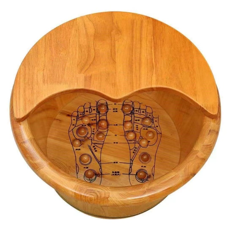 Cedar Wood Foot Soaking Bucket - Spa & Wellness Hotel Diament Ustroń Opinie recension och pris