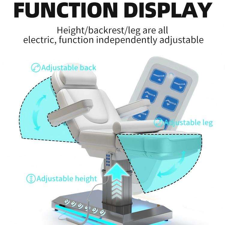 Electric Spa Massage Table Wit - Spa Wellness Luxury recension och pris