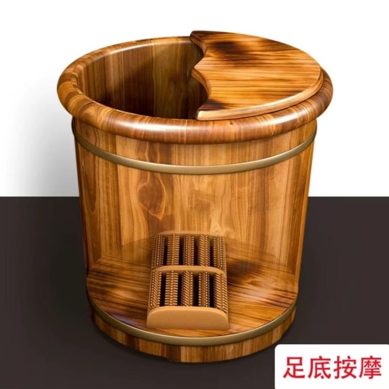 Wooden Foot Soaking Bucket, So - Spa & Wellness Hotel Diament Ustroń Opinie recension och pris