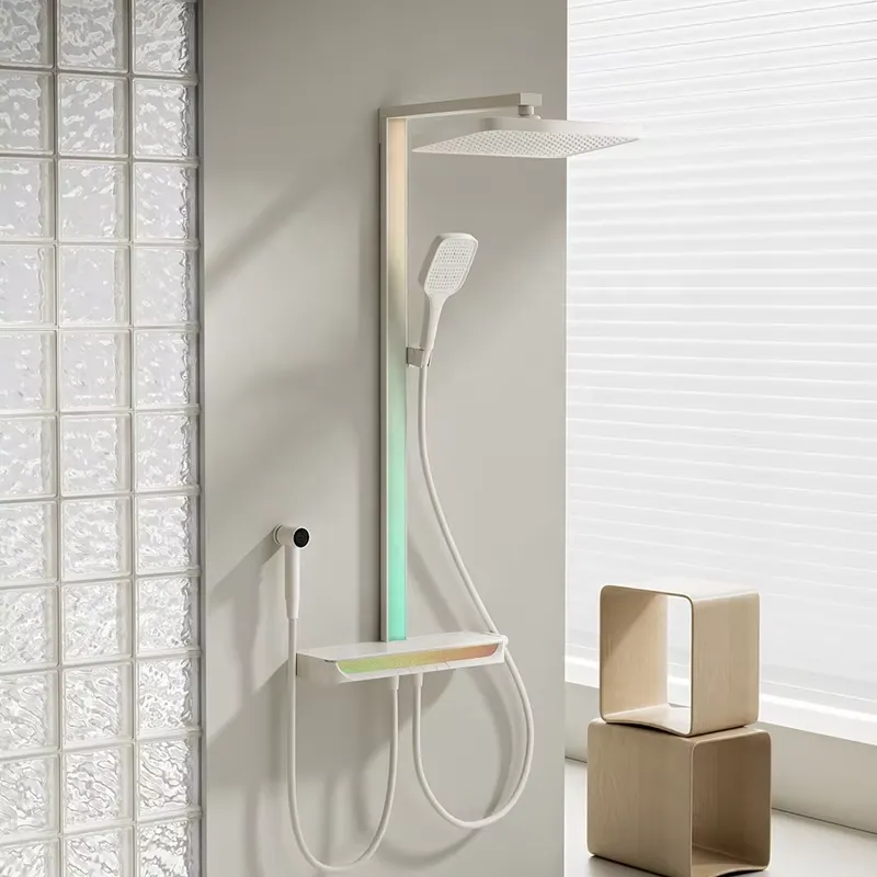 Brass Digital Waterfall Shower - Spa & Wellness Hotel Diament Ustroń Opinie recension och pris