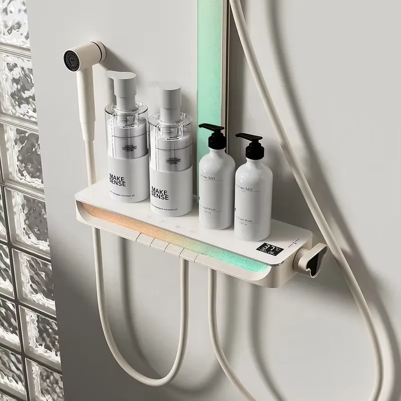 Brass Digital Waterfall Shower - Spa & Wellness Hotel Diament Ustroń Opinie recension och pris