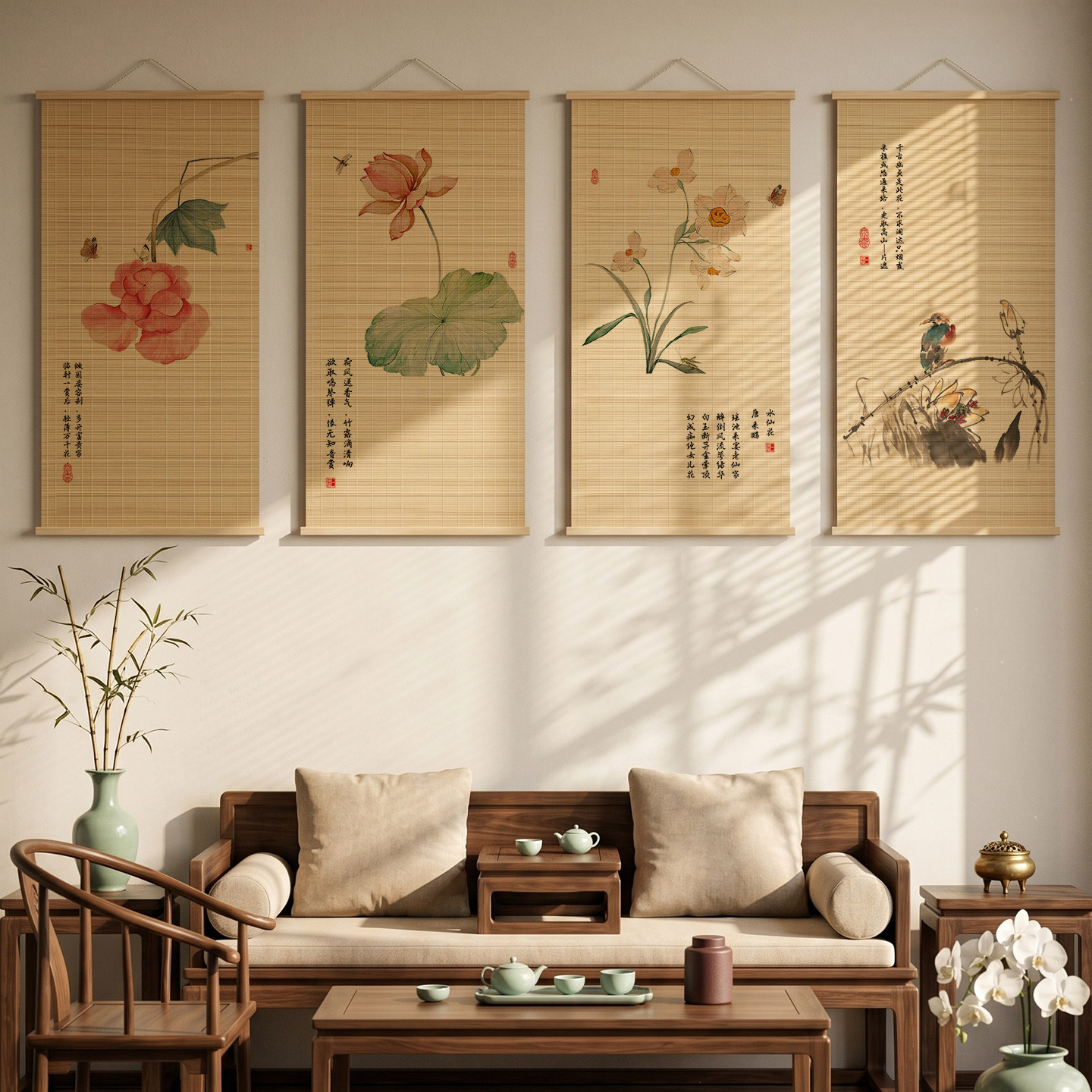 Paintings Bamboo Shadow Breeze - Wellness Resort Spa recension och pris