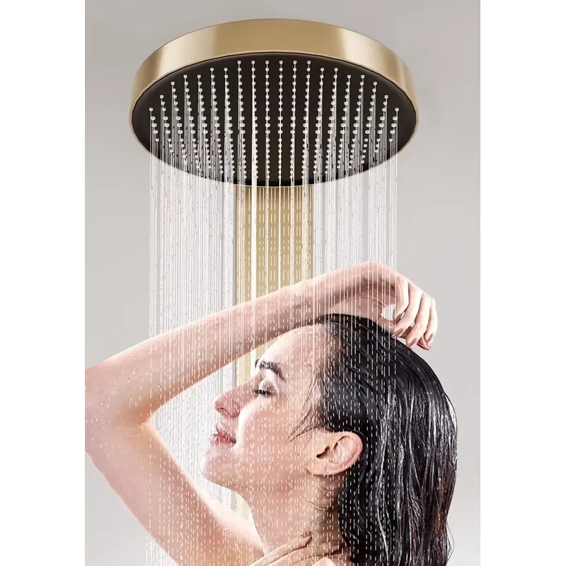 Brass Rainfall Shower Panel Se - Spa & Wellness Hotel Diament Ustroń Opinie recension och pris